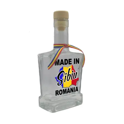 Made in sibiu romania, sticla cu mesaj plata, 500 ml, model divgs179 06 07